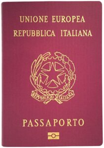 Italy EU Europe Passport